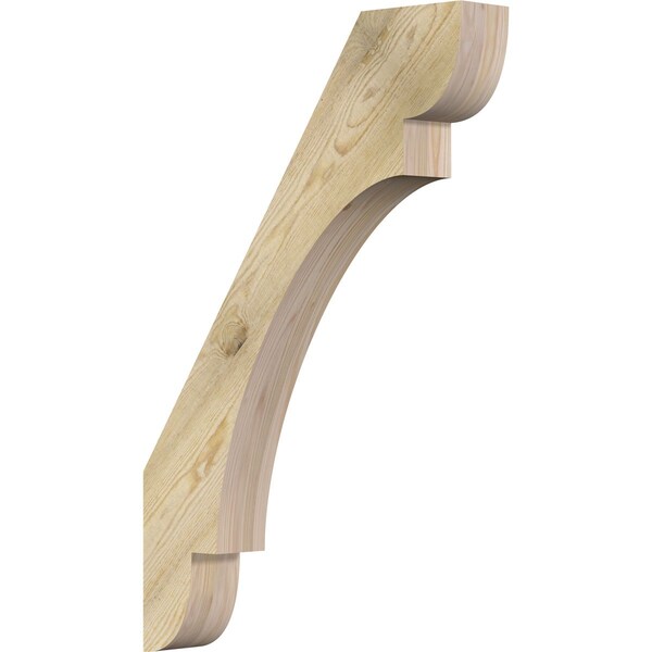 Ekena Millwork 4"W x 24"D x 36"H Olympic Rough Sawn Knee Brace, Douglas Fir BRC04X24X36OLY00RDF - main